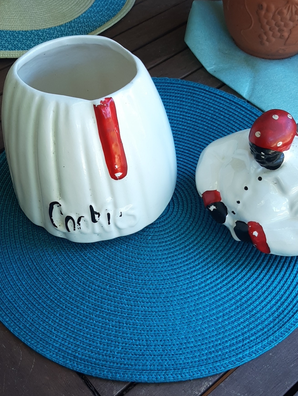Vintage Signed McCoy  Cookie Jar - Picture 3 of 6